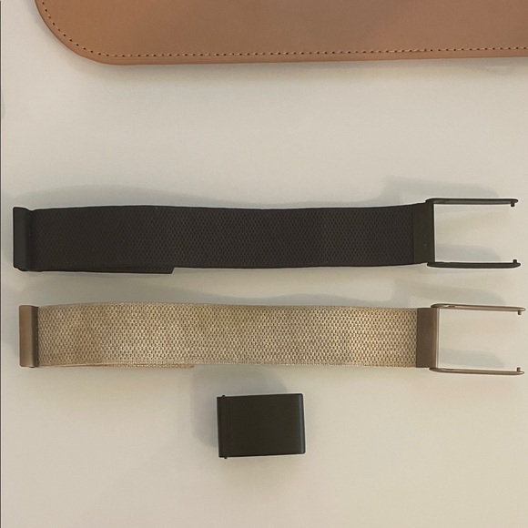 Smartwatch Black and Tan Band Set